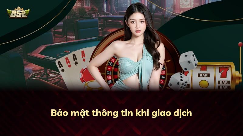 Bảo mật thông tin khi giao dịch